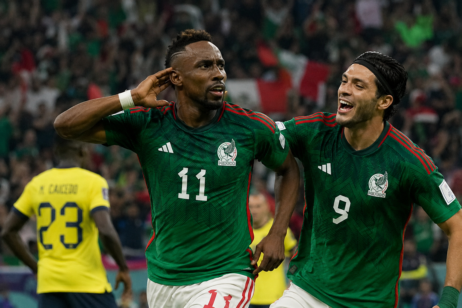 México vence a Ecuador y avanza con paso firme a cuartos del Mundial 2026.