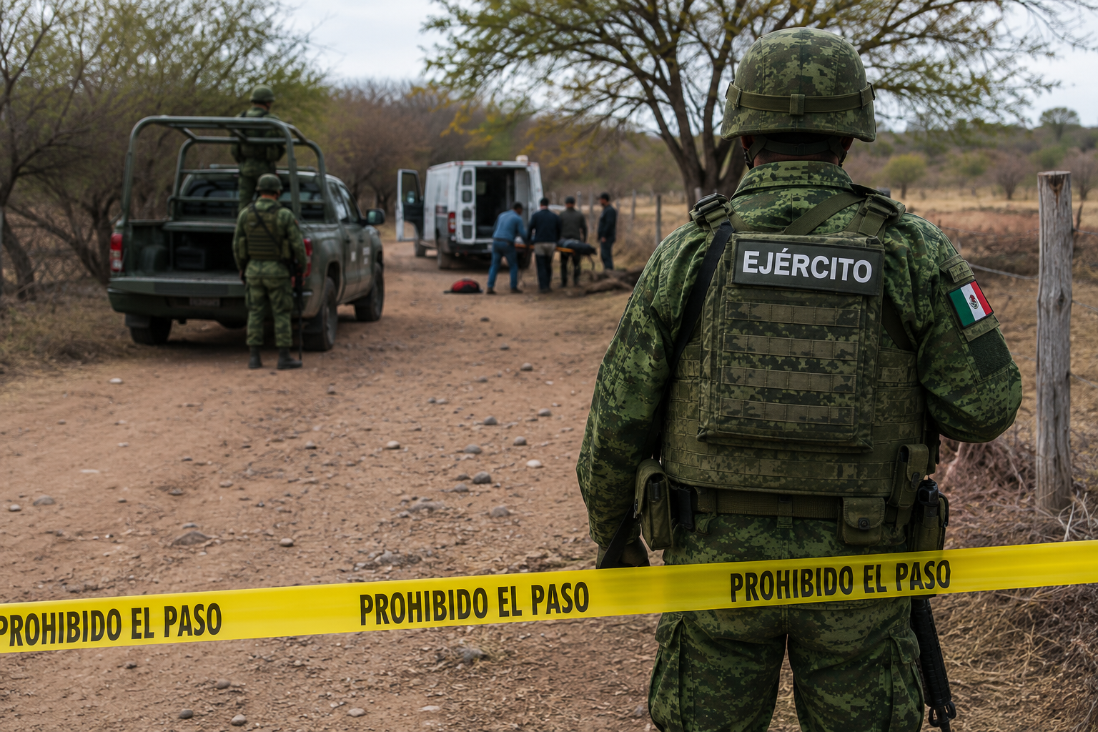Narcominas dejan dos heridos y agravan la crisis de seguridad en Michoacán.