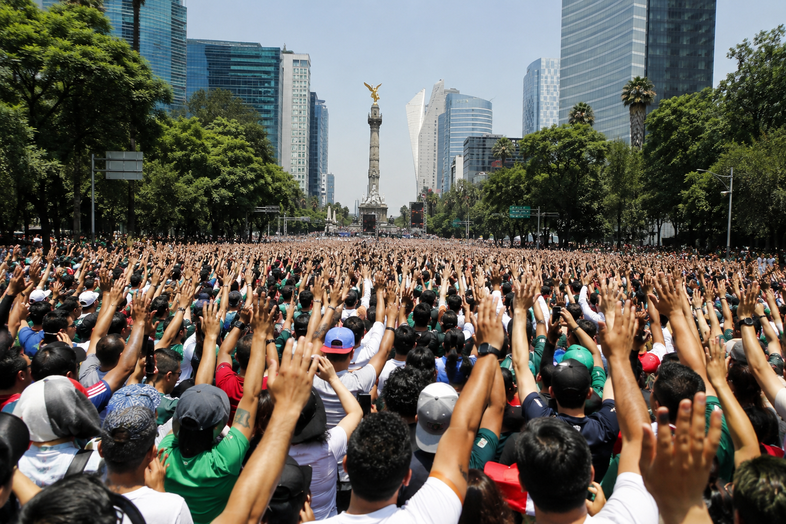 Autoridades celebran marca Guinness sin revelar aforo total del evento.