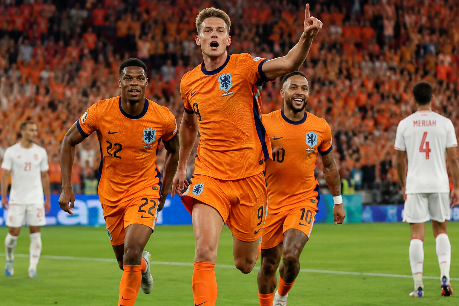 La Oranje domina a Túnez y asegura el liderato del Grupo F.
