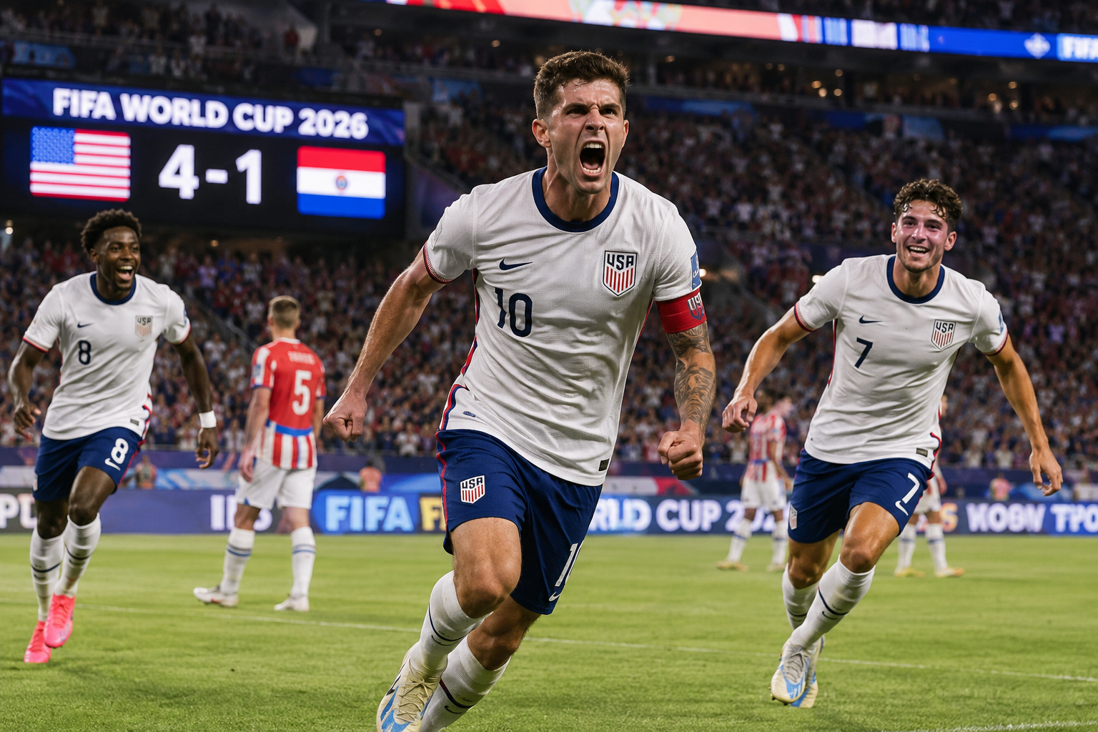 EE.UU. golea 4-1; Canadá iguala 1-1 y salva el debut