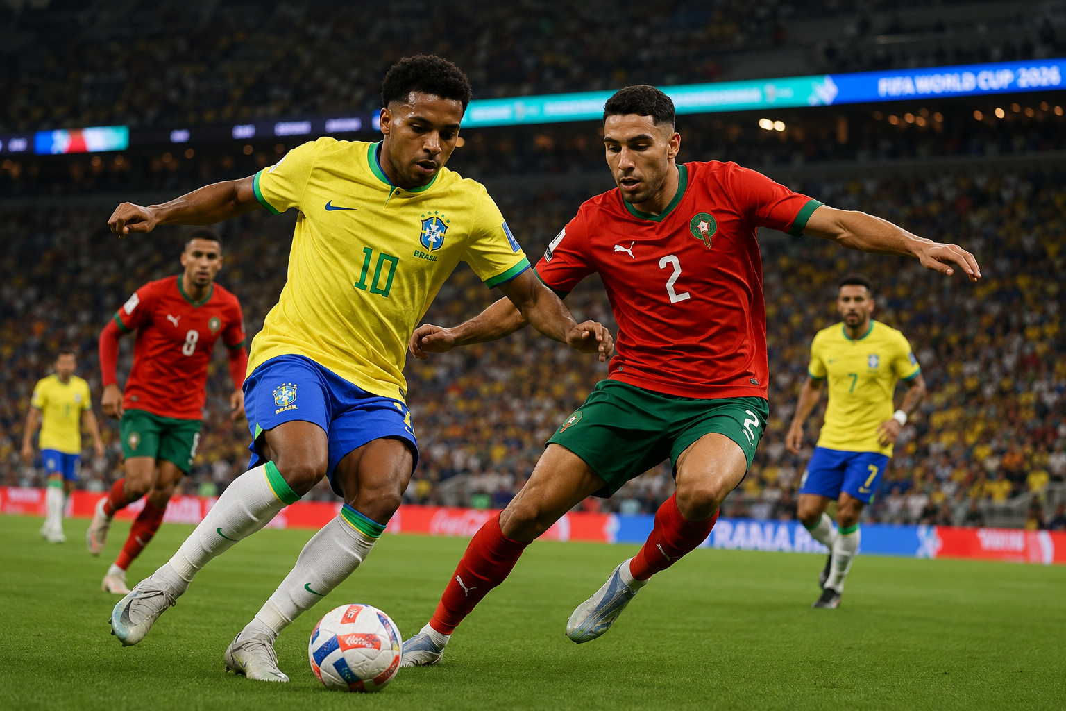 Brasil empató; Qatar rescató un punto histórico y Escocia ganó.