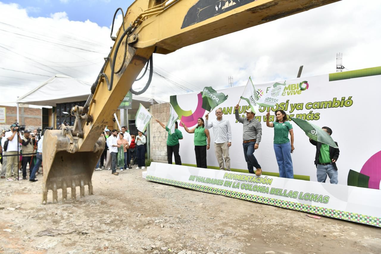Obra renovará calles, agua, drenaje y alumbrado en Bellas Lomas.