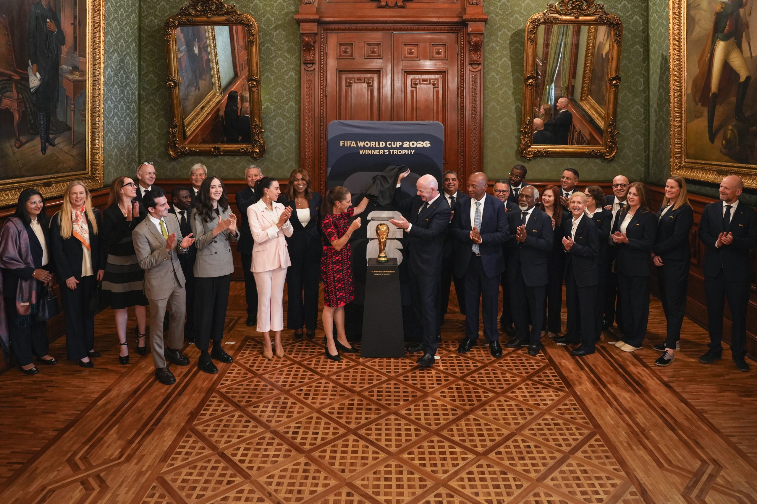 Palacio Nacional abre la agenda oficial previo al torneo internacional.