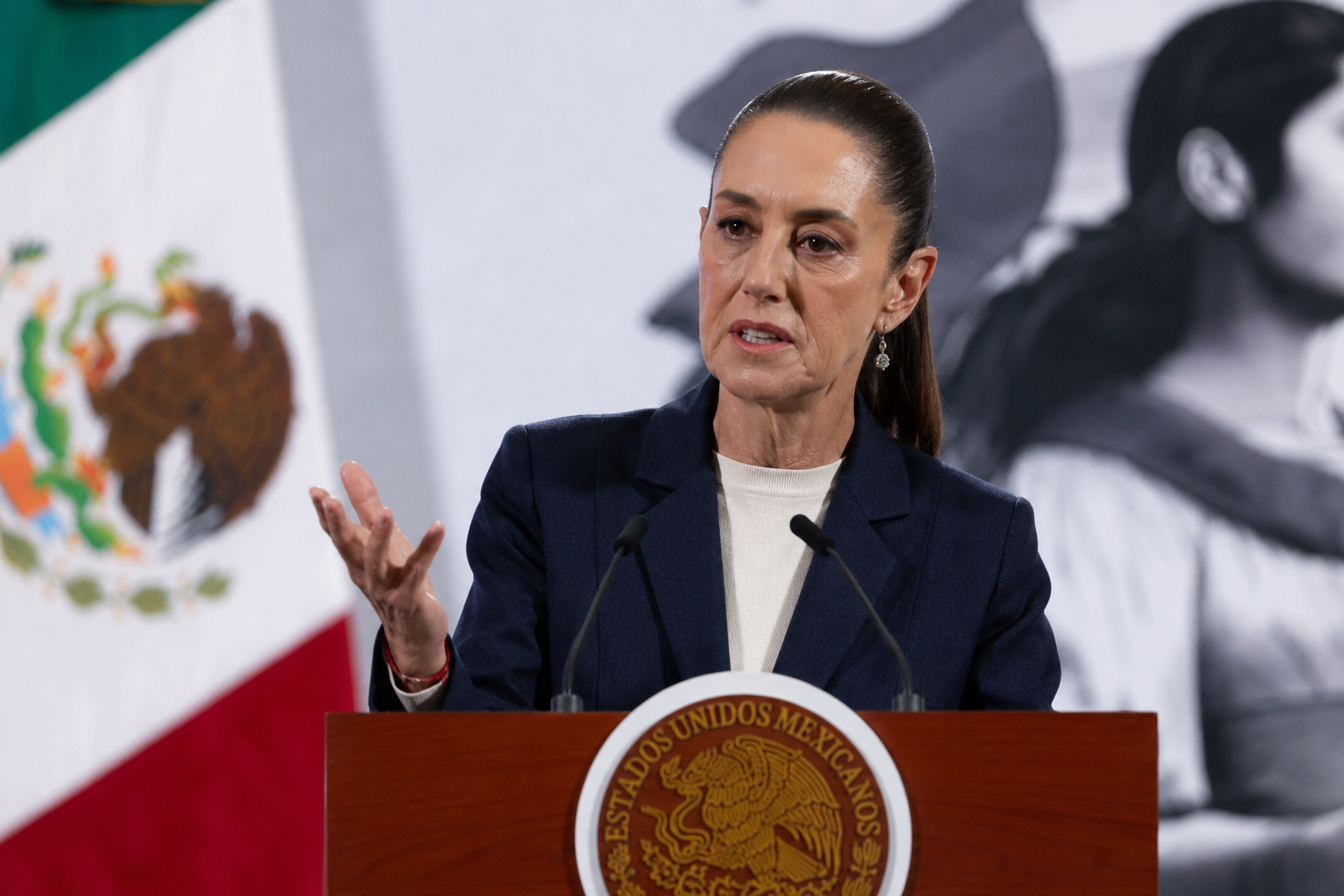 La Presidenta demanda corresponsabilidad de EU en seguridad.