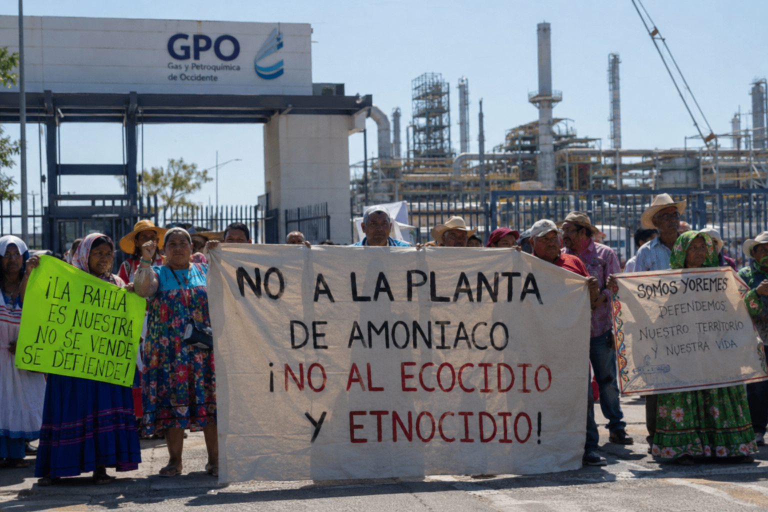 Mayo-yoremes advierten toma indefinida por daños ambientales.