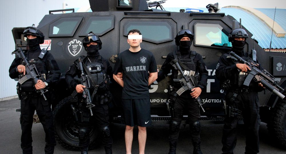 Estadounidense acusado de homicidio fue detenido en Jalisco.
