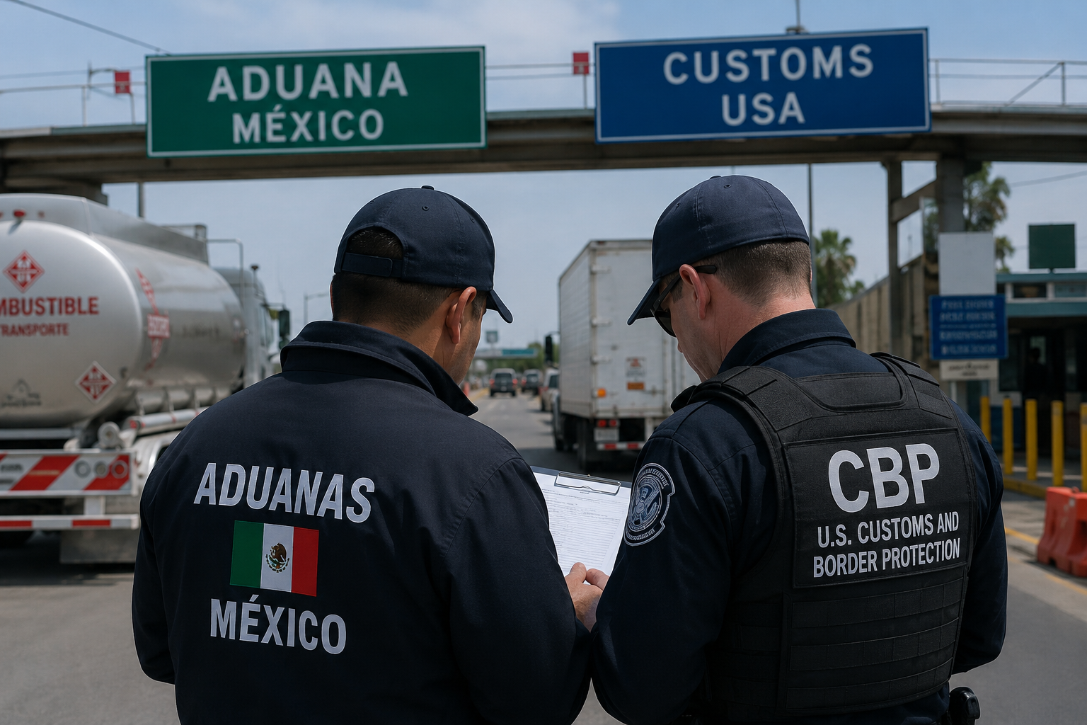 Aduanas y CBP cruzarán datos para detectar tráfico de combustibles.