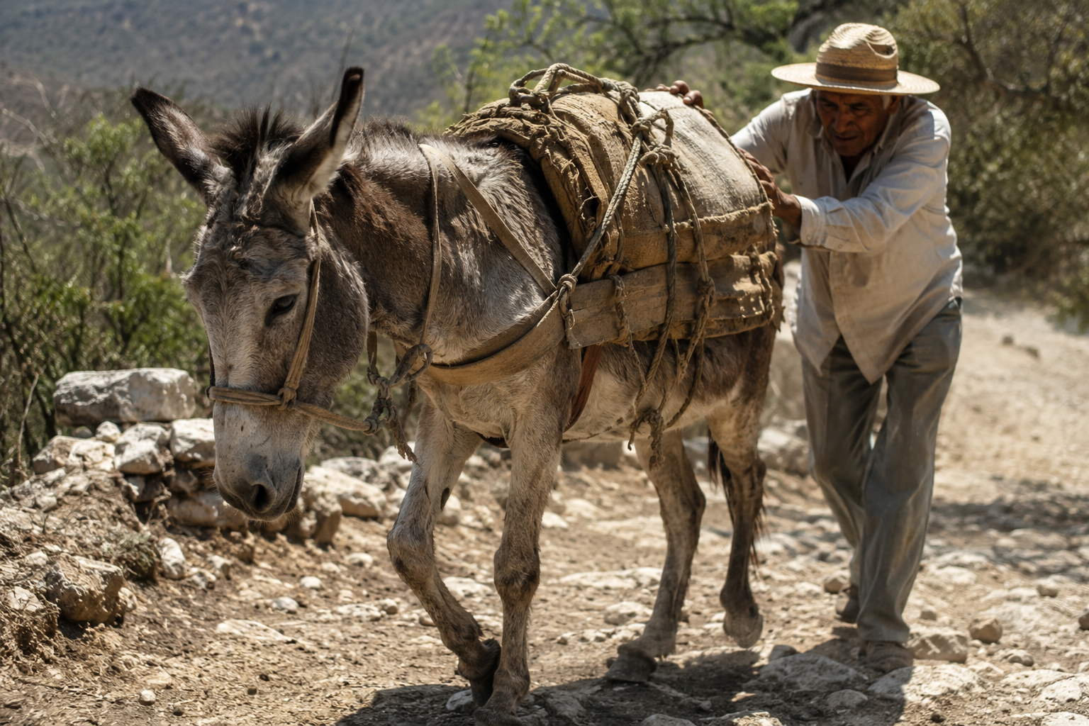 Iniciativa fija límites para proteger a animales de carga y trabajo.