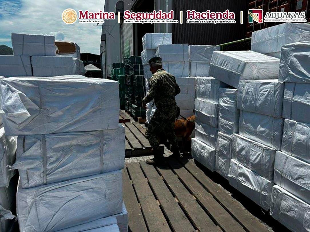 Golpe al contrabando: aseguran 8.4 millones de cigarrillos ilegales.