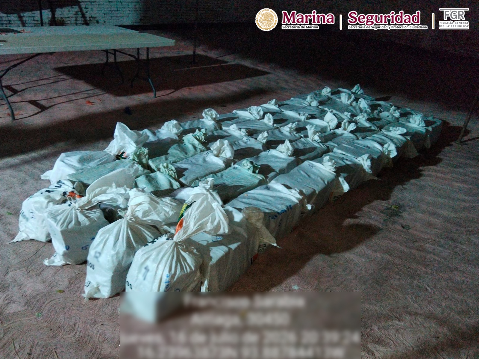 Decomisan 834 kilos de cocaína; golpe al narco supera $181 millones.