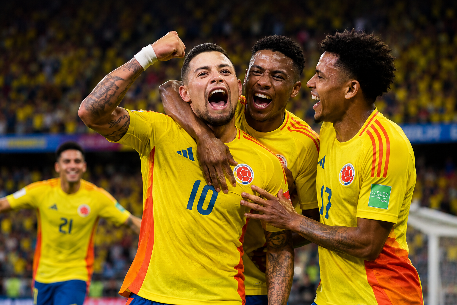Argentina avanzó con sufrimiento; Colombia cerró la jornada mundialist