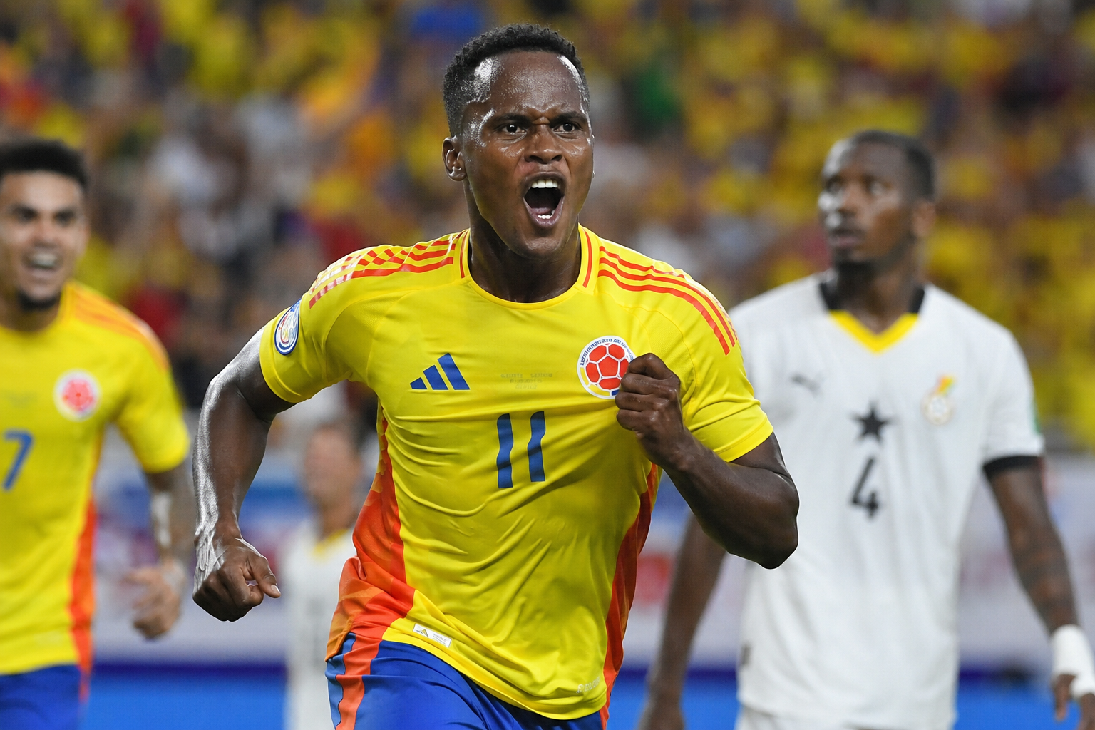 Jhon Arias da el triunfo a Colombia y clasifica a octavos del Mundial.