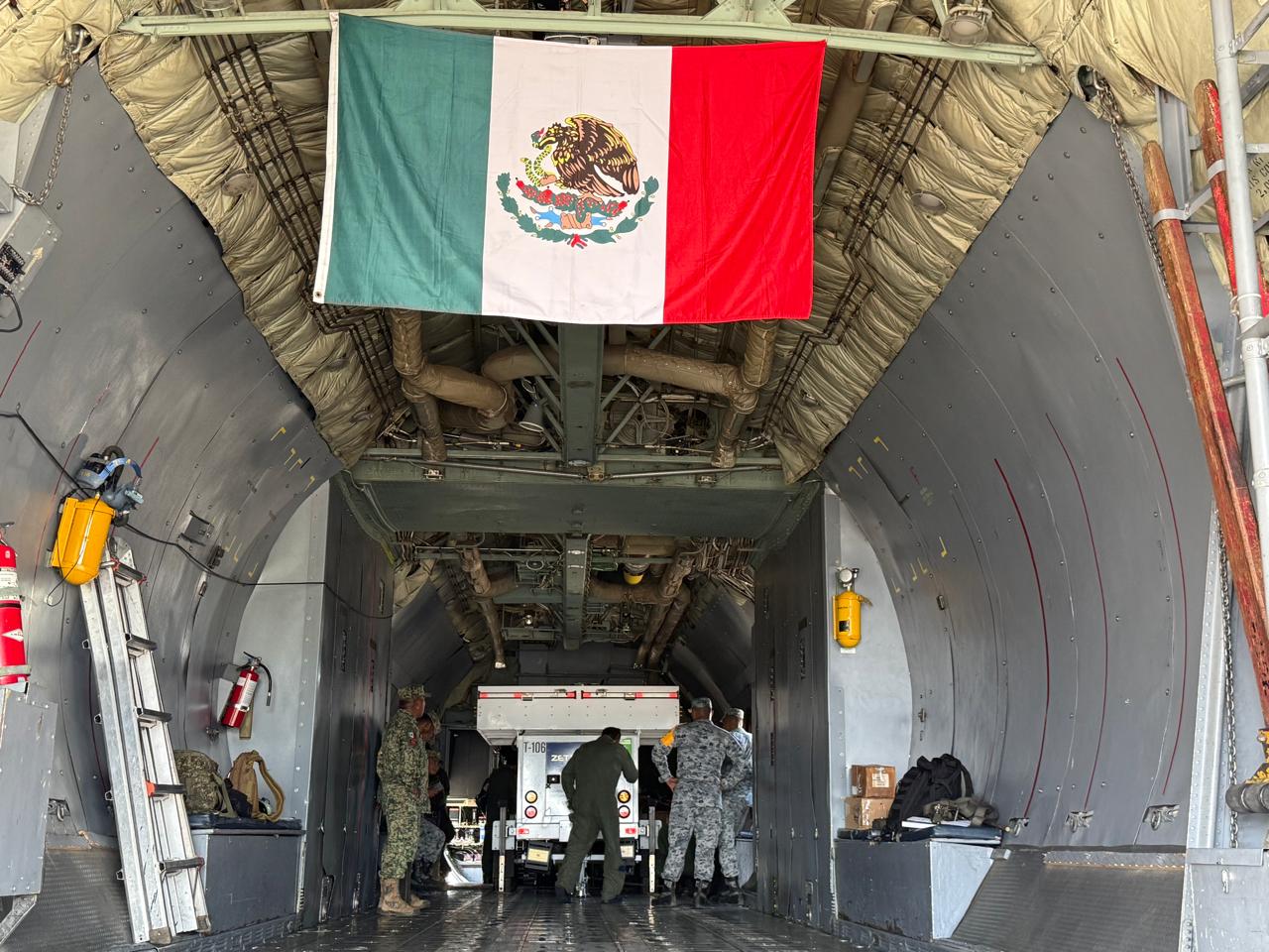 México envía más apoyo a Venezuela tras sismos con cinco vuelos.