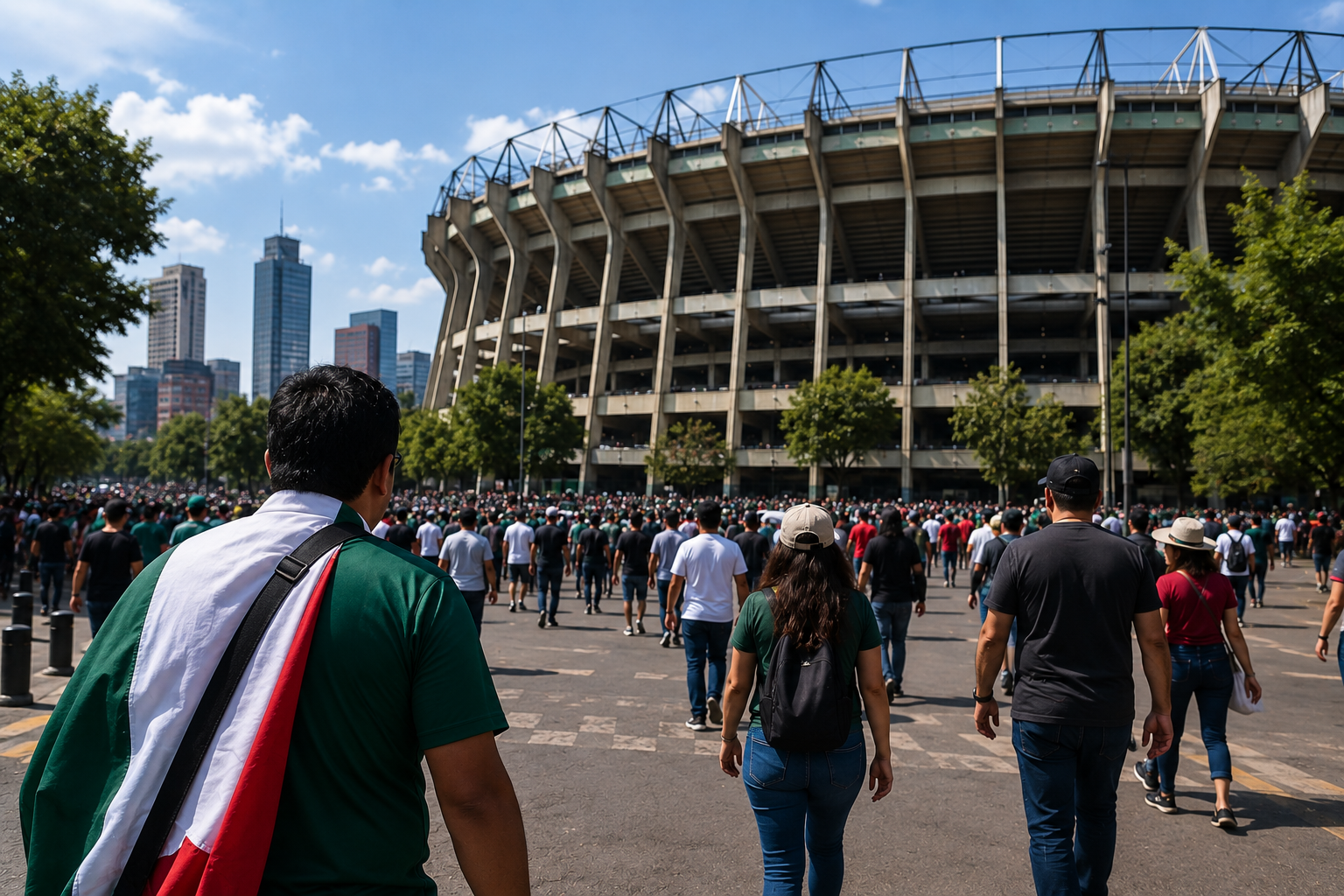 La Copa del Mundo impulsó turismo, comercio y servicios en la capital.