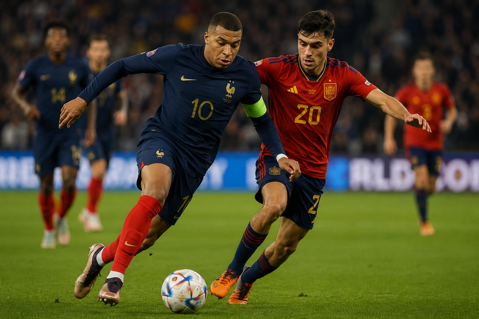Francia y España disputan el primer boleto a la final del Mundial 2026.