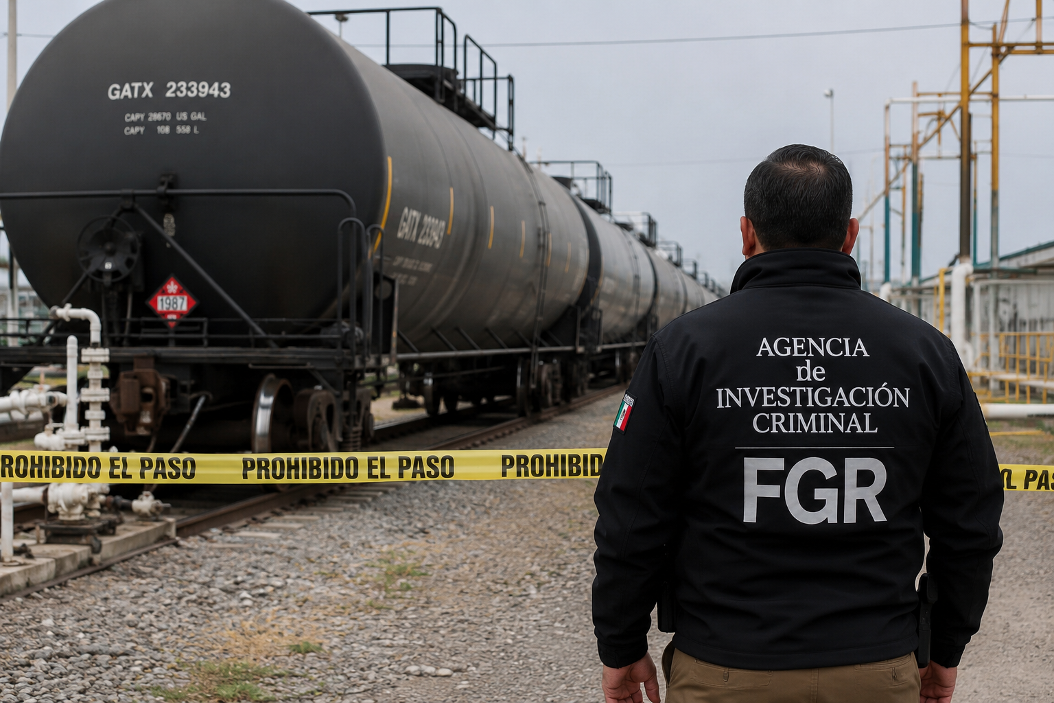 FGR acusa red con 162 carrotanques y 17 empresas de contrabando.
