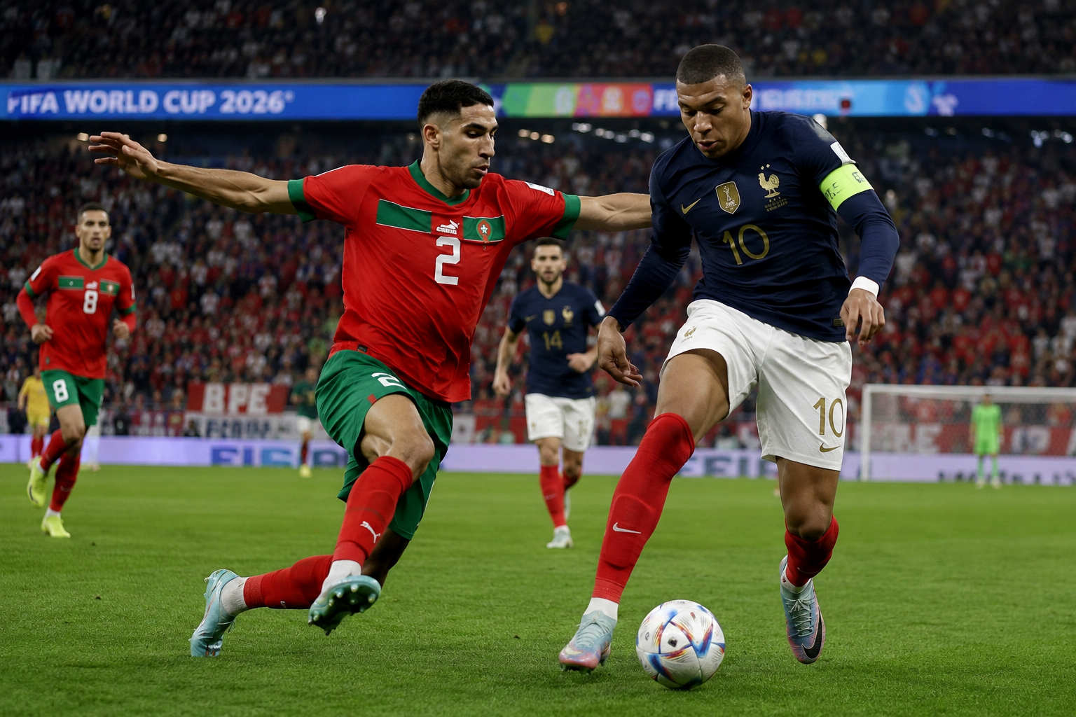 Marruecos y Francia sellan su pase a cuartos en el Mundial 2026.