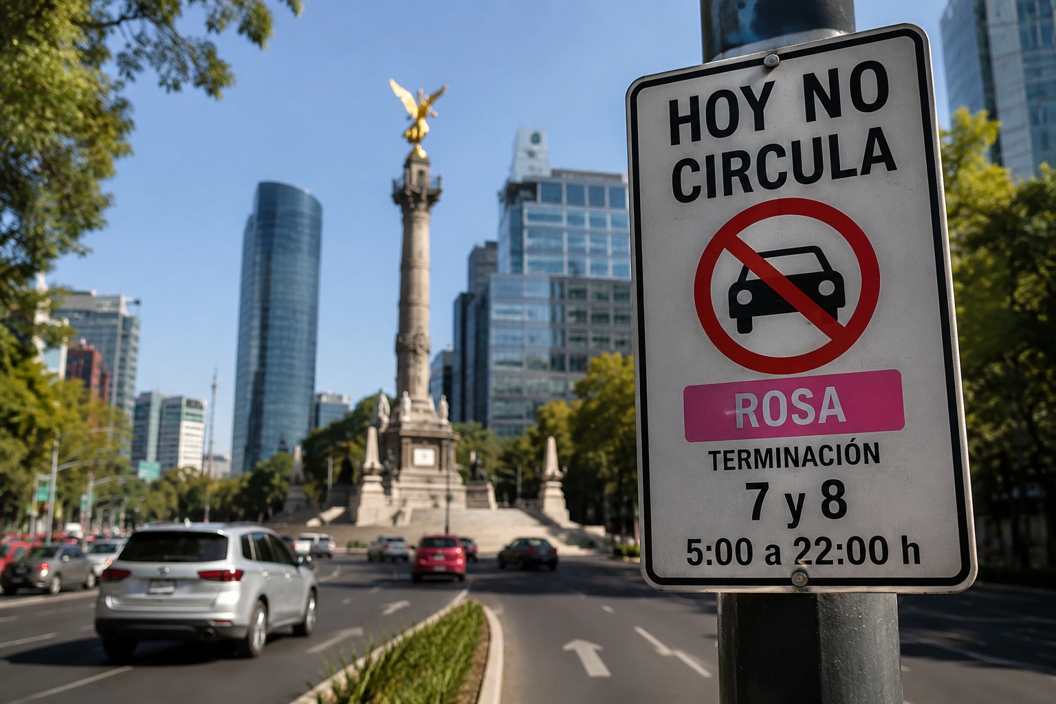 La medida aplica de las 5:00 a las 22:00 horas en CDMX y Edomex.