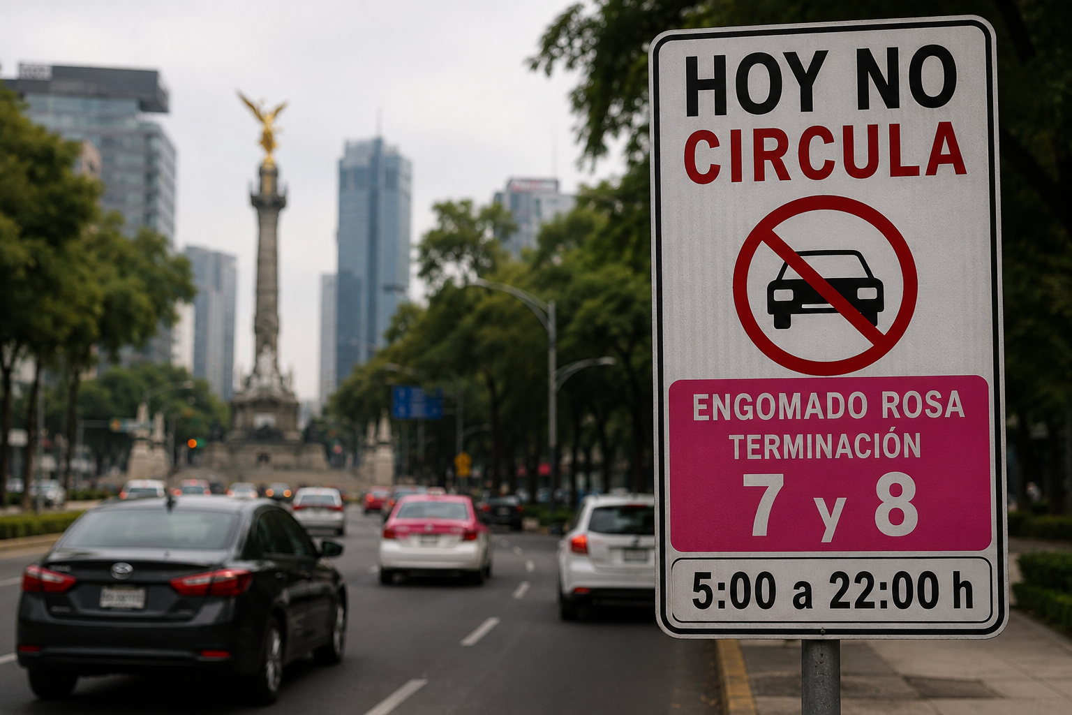 Los automóviles con engomado rosa y terminación de placas 7 y 8 deberán suspender su circulación este martes 14 de julio de 2026 en la Ciudad de México y los 18 municipios conurbados del Estado de México donde opera el programa Hoy No Circula. La restricción aplica para los vehículos con holograma 1 y holograma 2, así como para unidades foráneas sujetas al programa, en un horario de 05:00 a 22:00 horas, de acuerdo con el calendario oficial del programa. H2: ¿Qué autos no circulan este martes? Los vehículos que no podrán circular son: Engomado rosa. Terminación de placas 7 y 8. Holograma 1. Holograma 2. Vehículos foráneos sujetos a las restricciones del programa. El horario de restricción es de 05:00 a 22:00 horas. H2: ¿Qué vehículos sí pueden circular? Quedan exentos del programa: Vehículos con holograma 00 y 0. Automóviles eléctricos e híbridos. Motocicletas. Vehículos de emergencia y servicios públicos. Unidades con permisos especiales establecidos por la Secretaría del Medio Ambiente (Sedema). H3: ¿Hay Doble Hoy No Circula este martes? Hasta la tarde del lunes no existe una contingencia ambiental que active el Doble Hoy No Circula, por lo que el programa opera de manera habitual este martes 14 de julio. En caso de que la Comisión Ambiental de la Megalópolis (CAMe) emita una declaratoria por mala calidad del aire, las restricciones podrían modificarse. H2: Municipios del Estado de México donde aplica El programa opera, además de las 16 alcaldías de la Ciudad de México, en 18 municipios mexiquenses de la Zona Metropolitana del Valle de México, entre ellos: Naucalpan. Tlalnepantla. Ecatepec. Nezahualcóyotl. Atizapán de Zaragoza. Cuautitlán Izcalli. Tultitlán. Coacalco, entre otros. H3: Evita multas Las autoridades recuerdan que incumplir el programa Hoy No Circula puede derivar en sanciones económicas y el envío del vehículo al depósito, por lo que recomiendan verificar el holograma y la terminación de las placas antes de salir a circular.