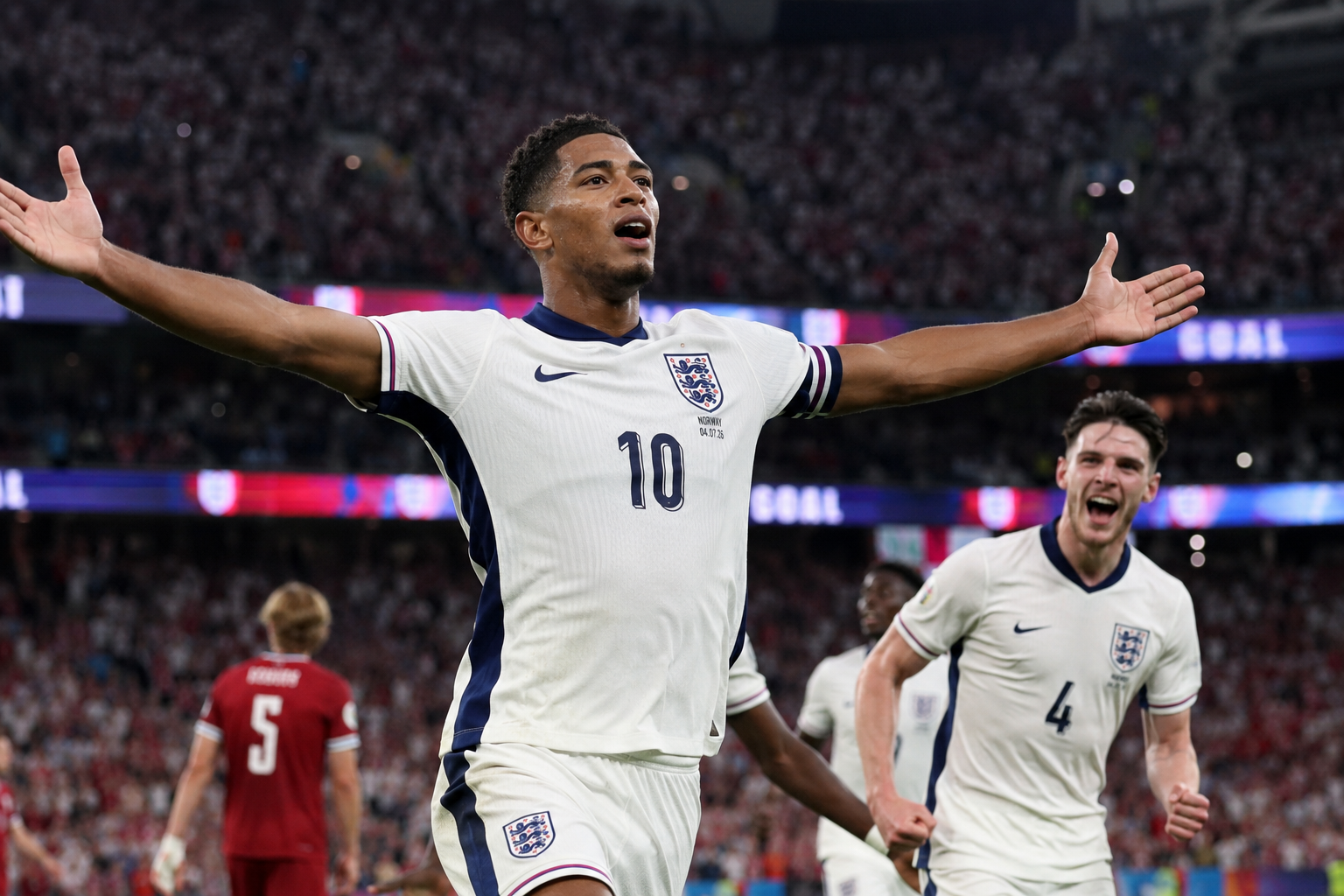 Bellingham firma doblete y mete a Inglaterra en semifinales del Mundial.