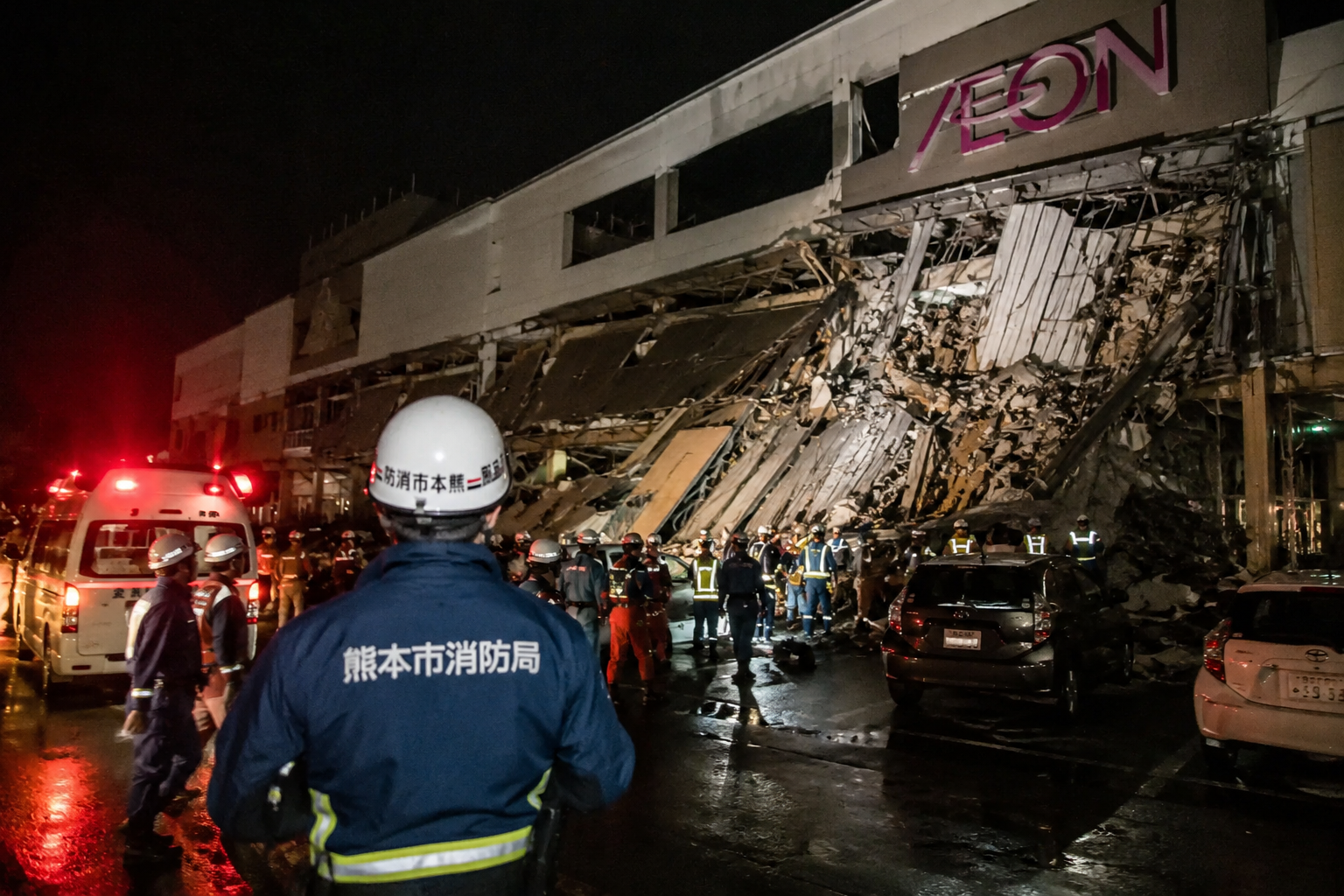 Sismo de 7.1 deja muertos, heridos y atrapados en Japón.
