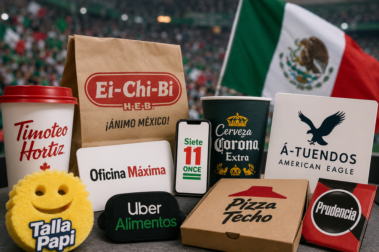Empresas convierten el marketing en una muestra de apoyo a México.