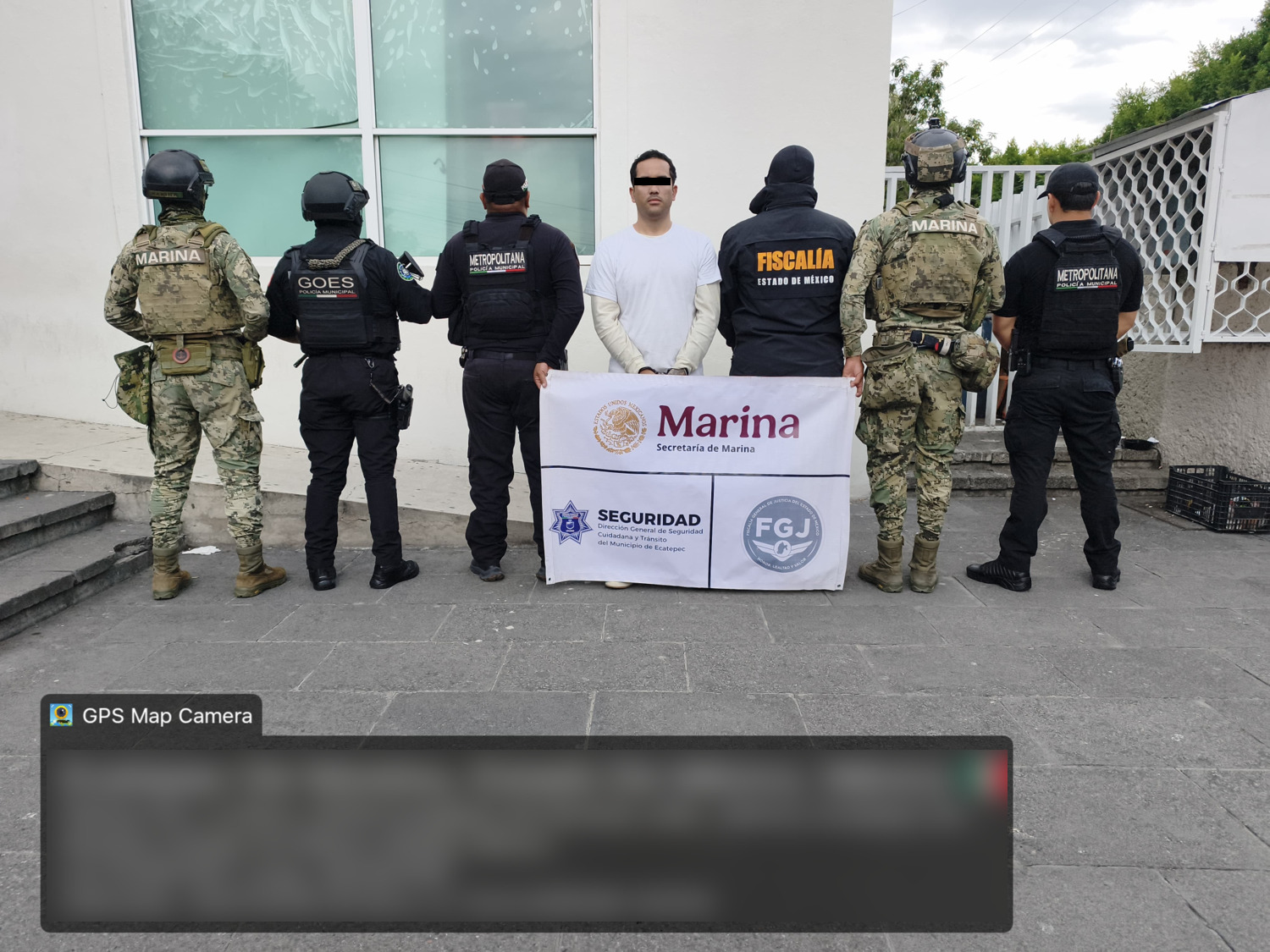 Marina y FGJEM arrestan a presunto líder huachicolero en el AICM.