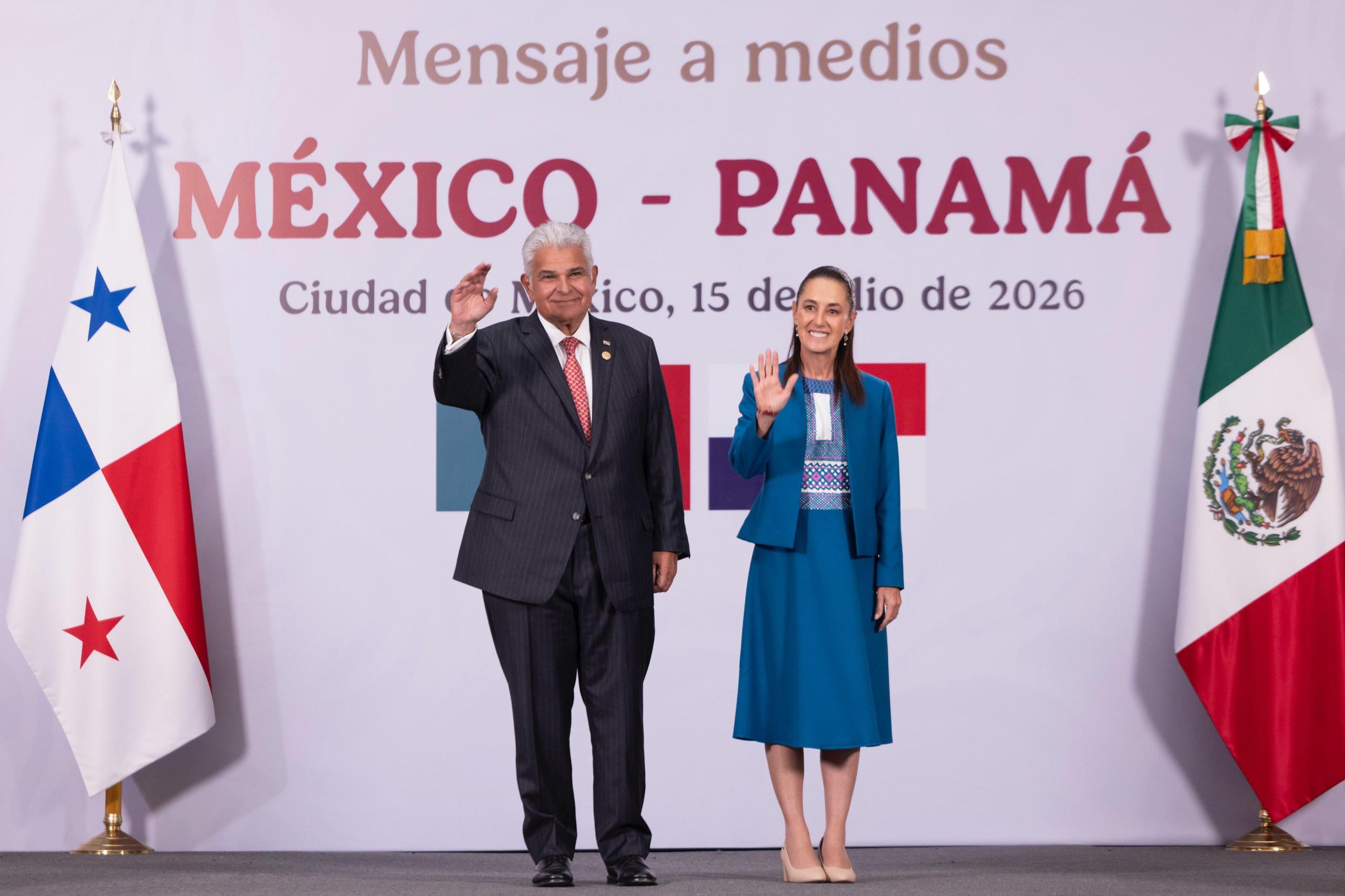 Panamá propone bloque regional; Sheinbaum respalda cooperación bilateral.