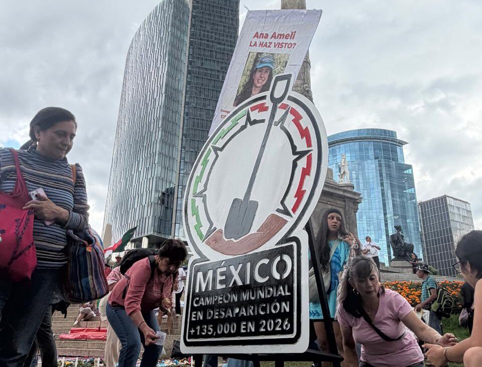 Colectivos denuncian impunidad y exigen avances en la búsqueda.
