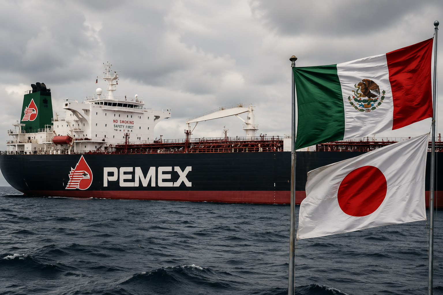 Japón recurre a Pemex tras cierre de Ormuz por guerra con Irán.