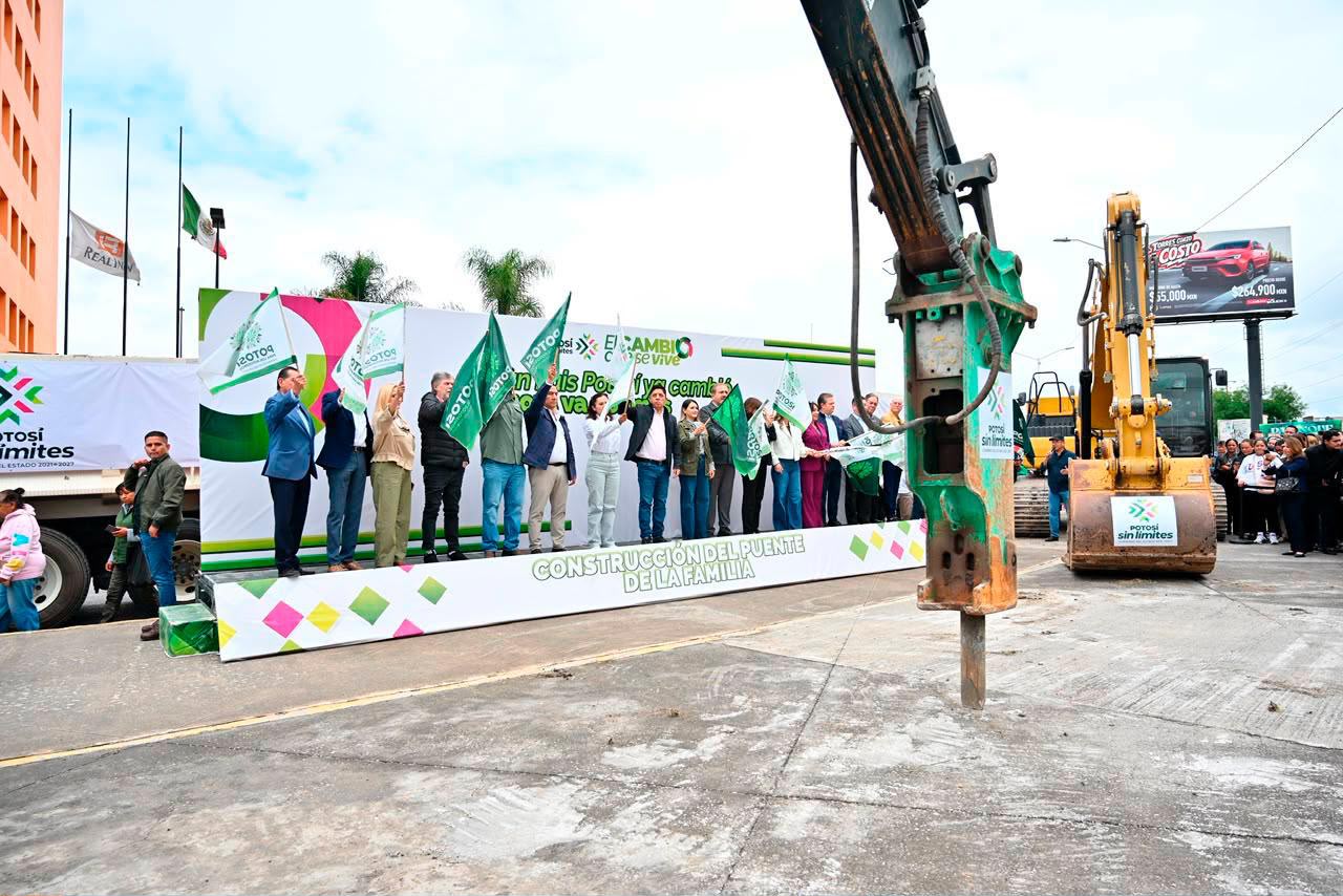 Nueva obra vial busca reducir traslados de 400 mil potosinos.