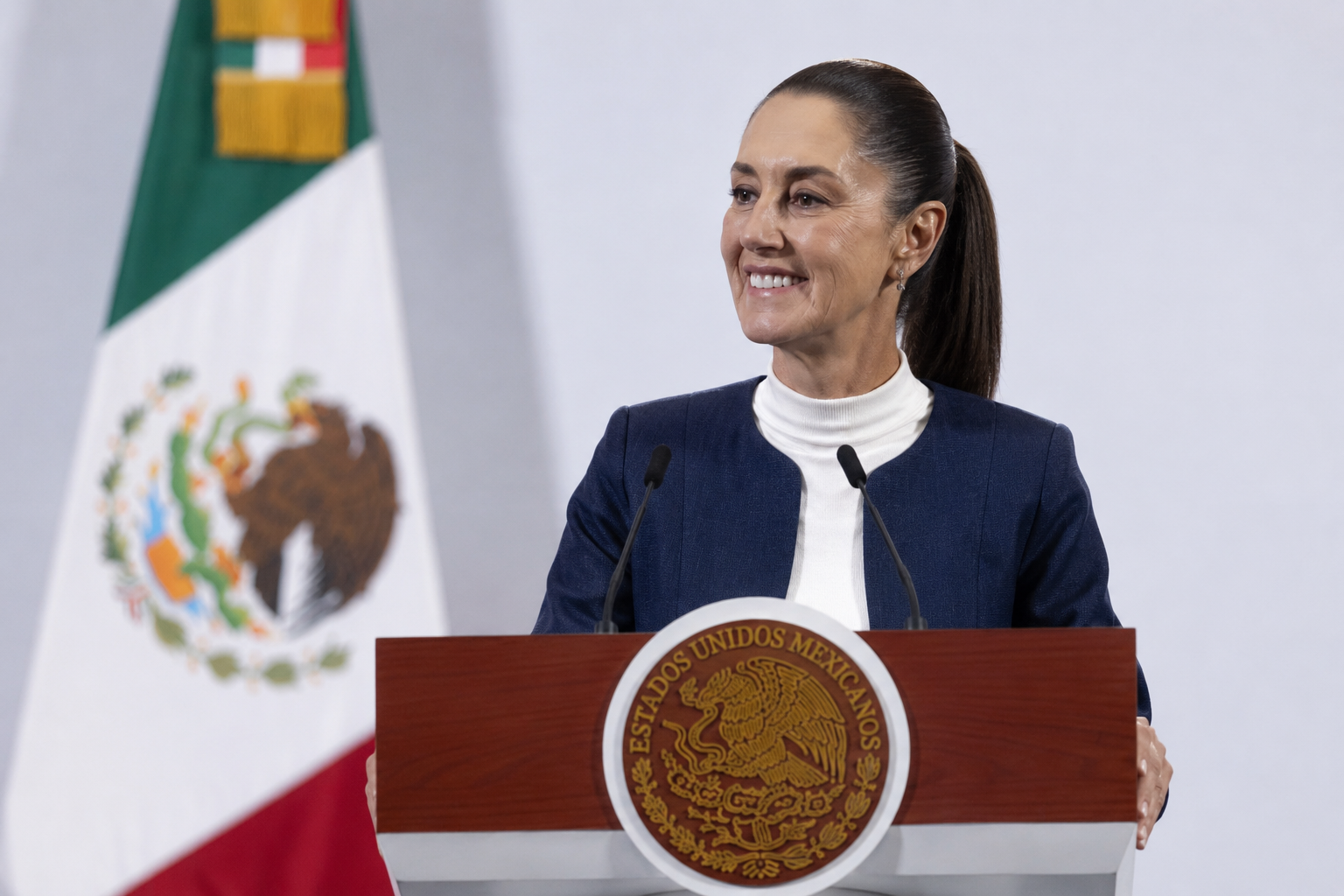 La Presidencia de la República informó que la mandataria no tiene eventos públicos programados para este domingo, de acuerdo con la agenda oficial difundida por Comunicación Social.