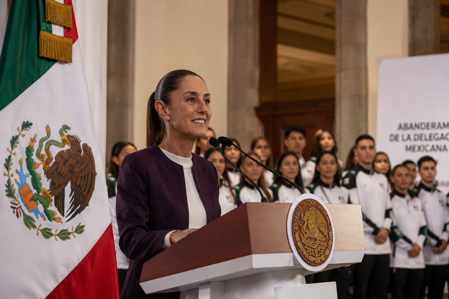 Sheinbaum tendrá agenda enfocada en información y deporte nacional.