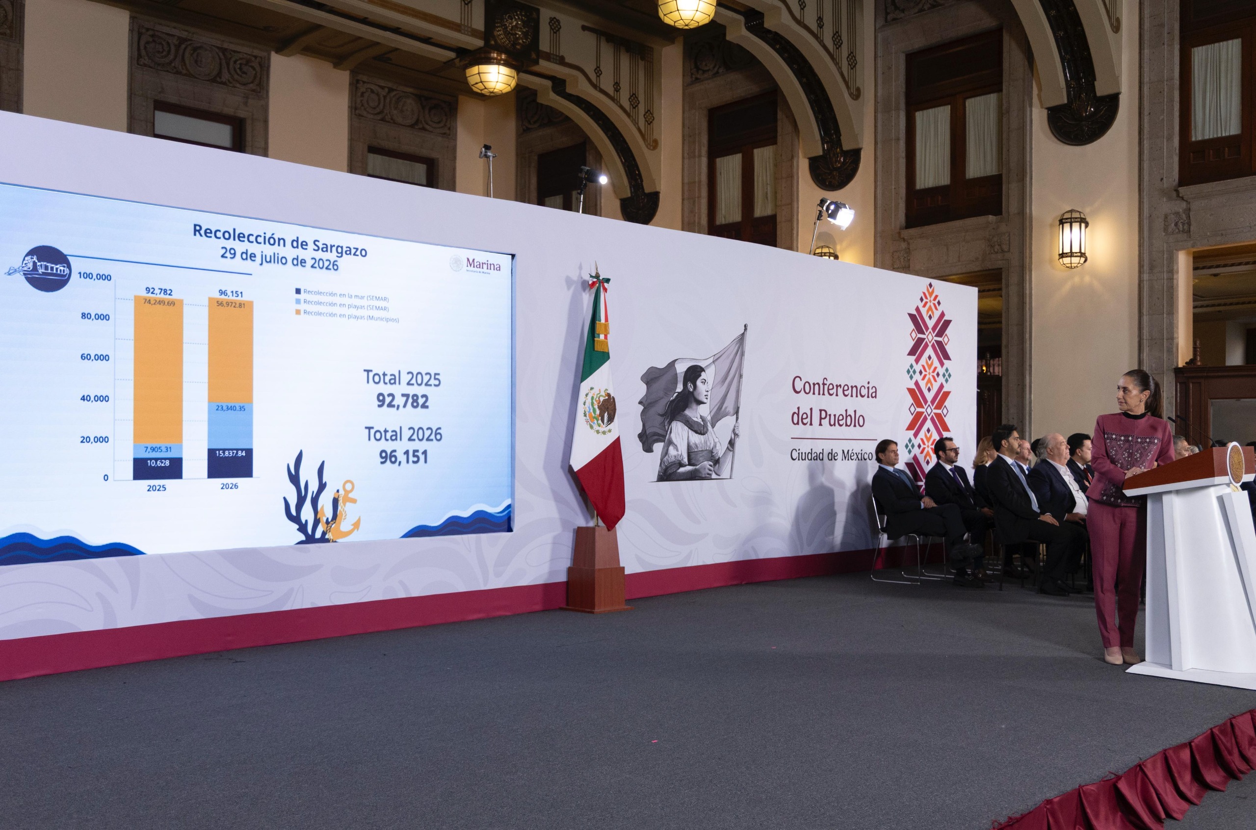 Presidenta niega censura y defiende regulación de audiencias.