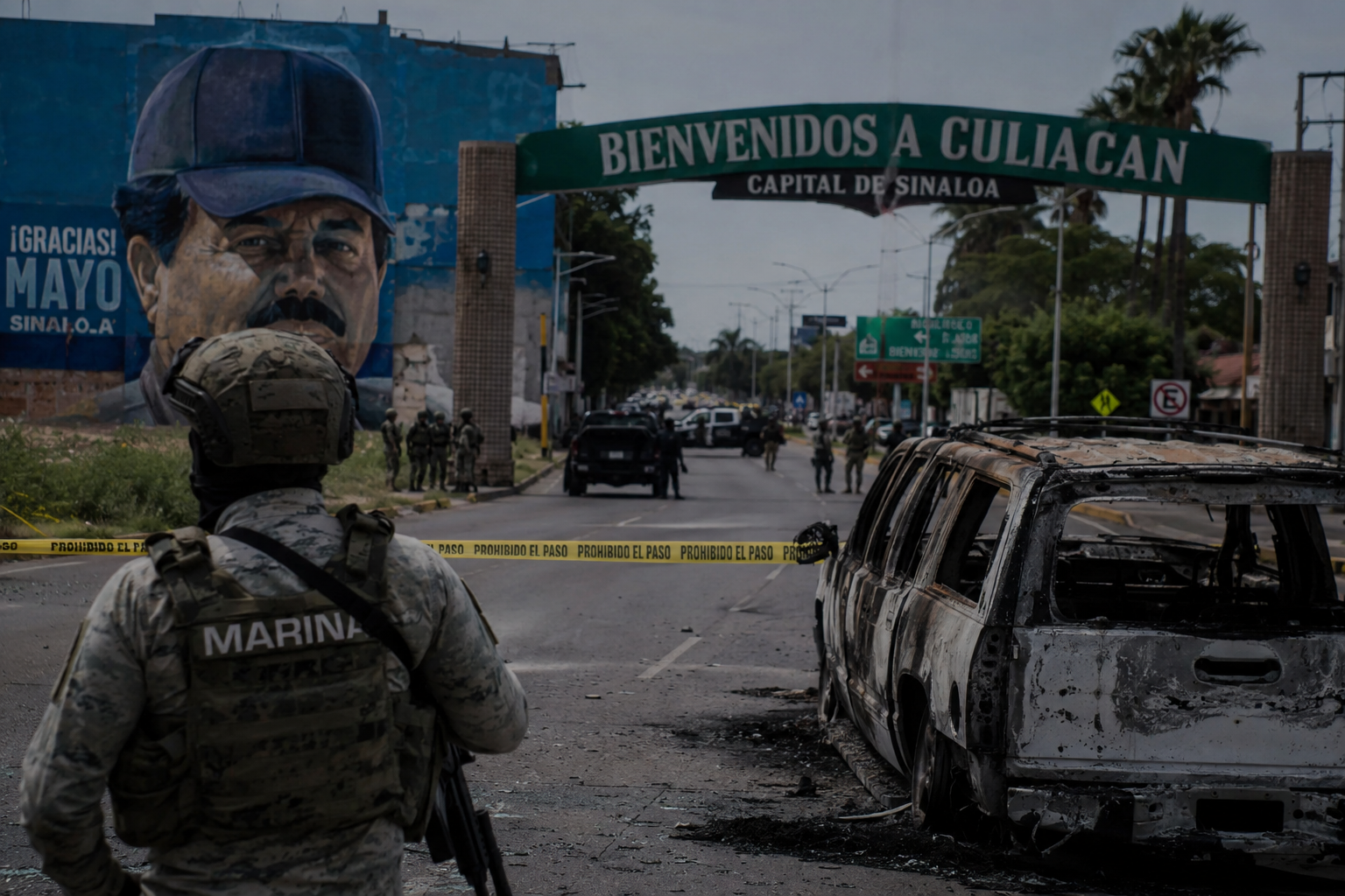 Violencia y crisis económica persisten tras la caída de "El Mayo".