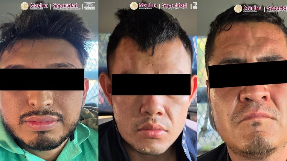 El Gabinete de Seguridad destacó que también fueron detenidos tres hombres presuntamente vinculados con el Cártel de Sinaloa.