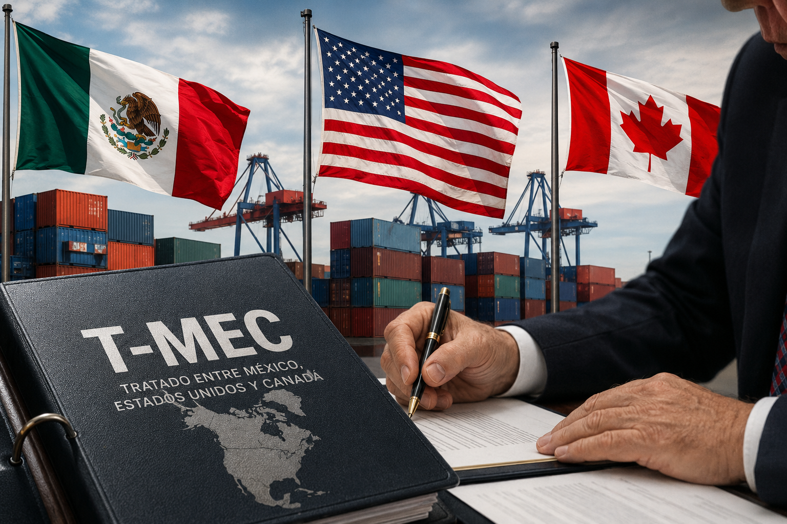 PAN y PRI ven a México debilitado ante revisión del T-MEC; Morena descarta crisis"