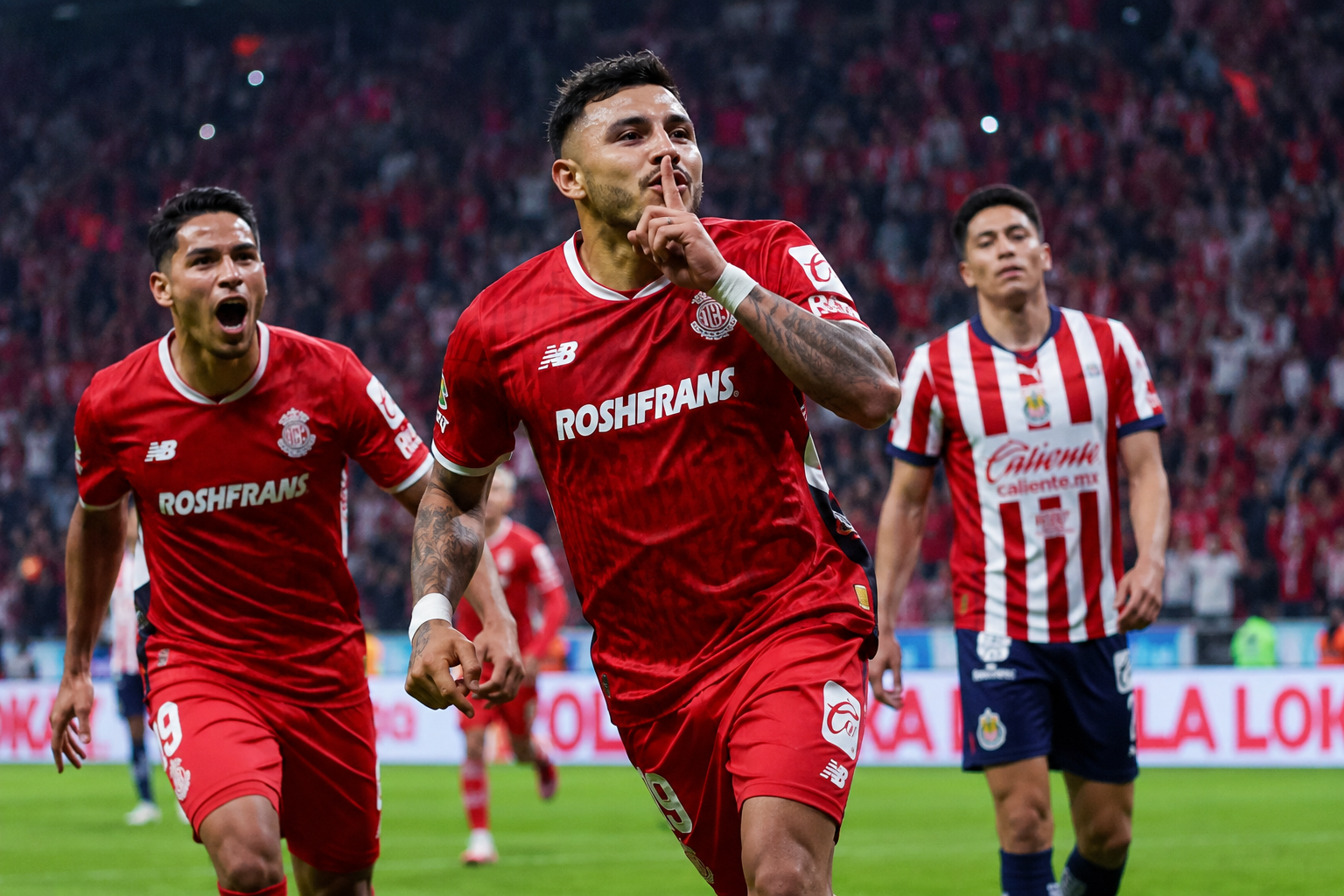 Diablos vencen a Chivas con autoridad y debutan con triunfo en Liga MX.