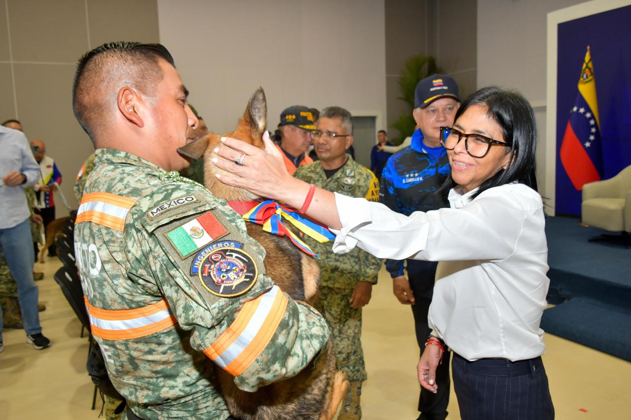 México fortalece cooperación con Venezuela en rescate y ayuda humanitaria.