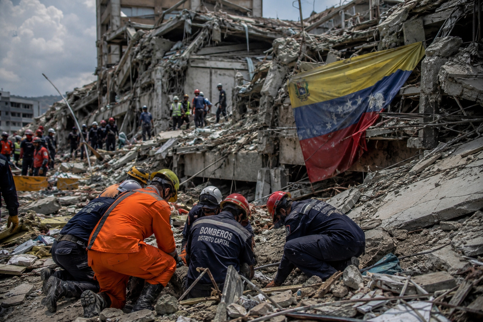 Sube a 2,645 la cifra de muertos; continúa búsqueda de sobrevivientes.