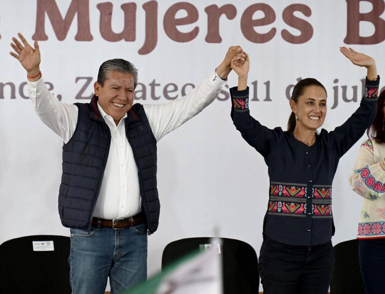 Presidenta respalda a Monreal y reafirma agenda social y soberanía.