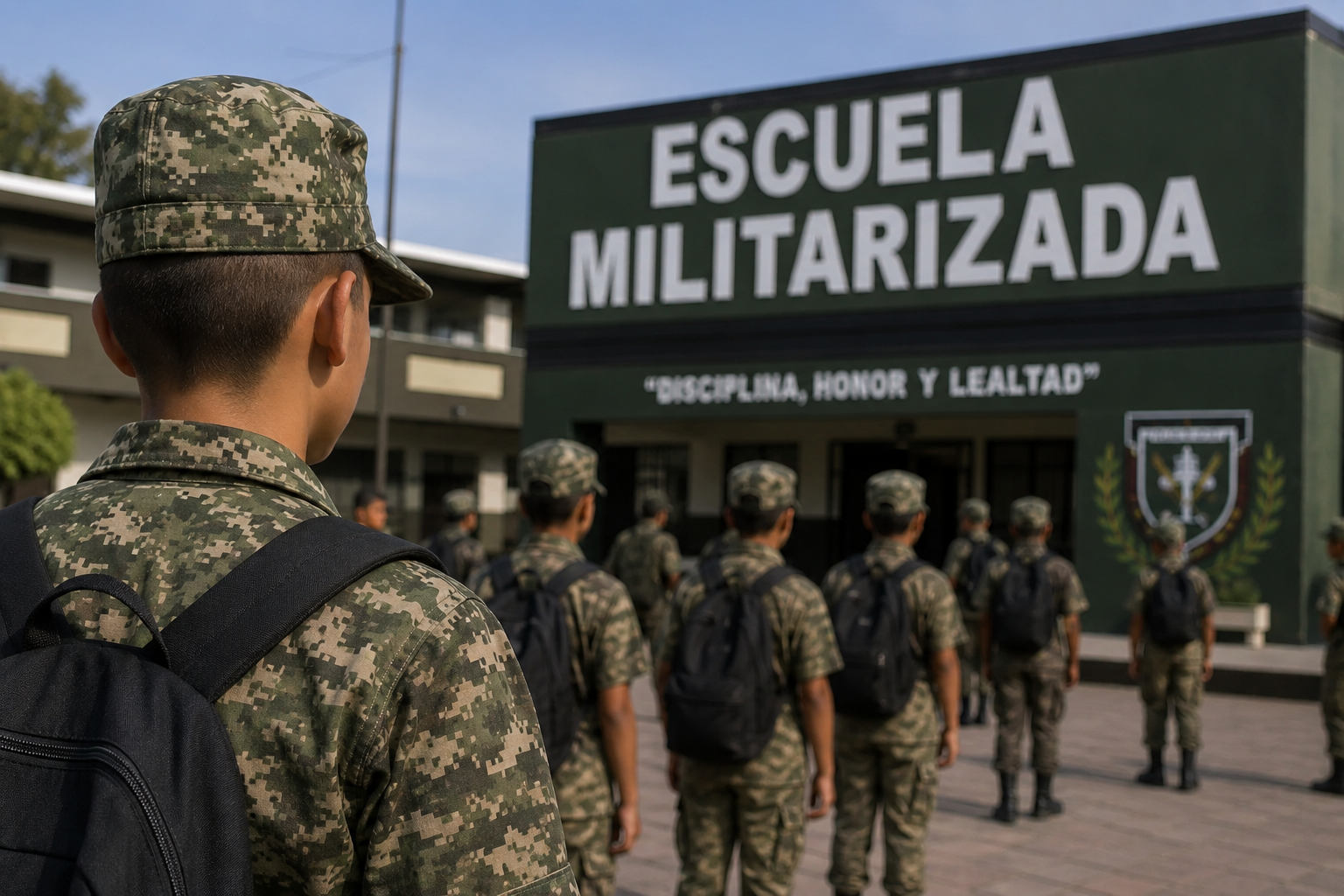 SEP ordena inspección nacional para cerrar escuelas militarizadas.