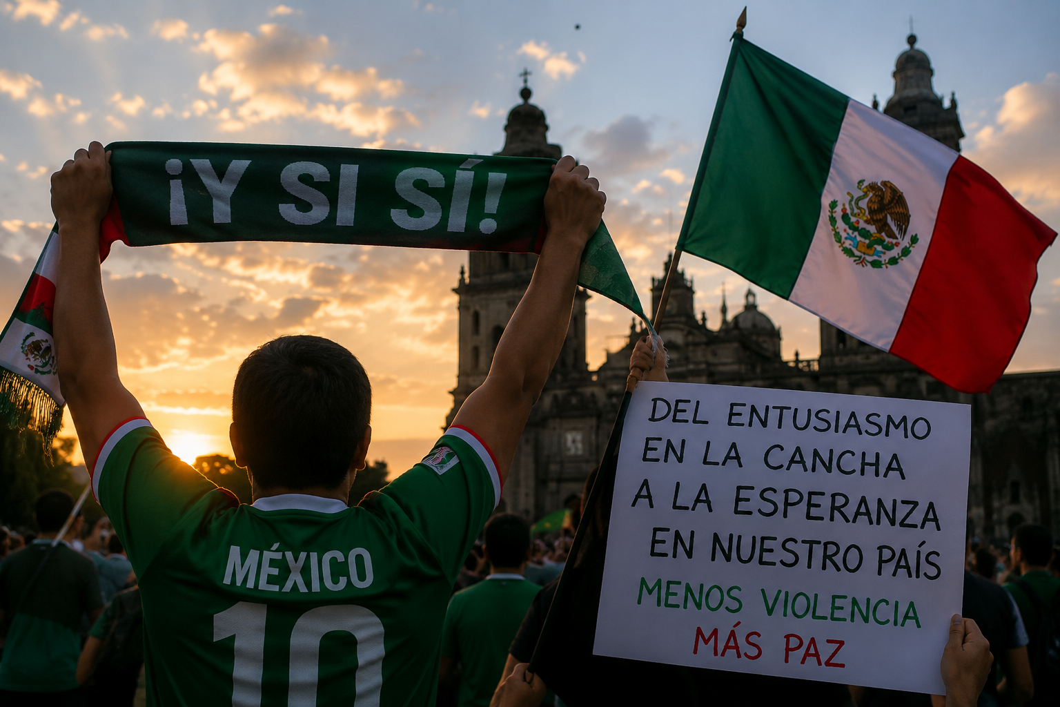 Editorial pide llevar la ilusión mundialista a la paz y la reconciliación.