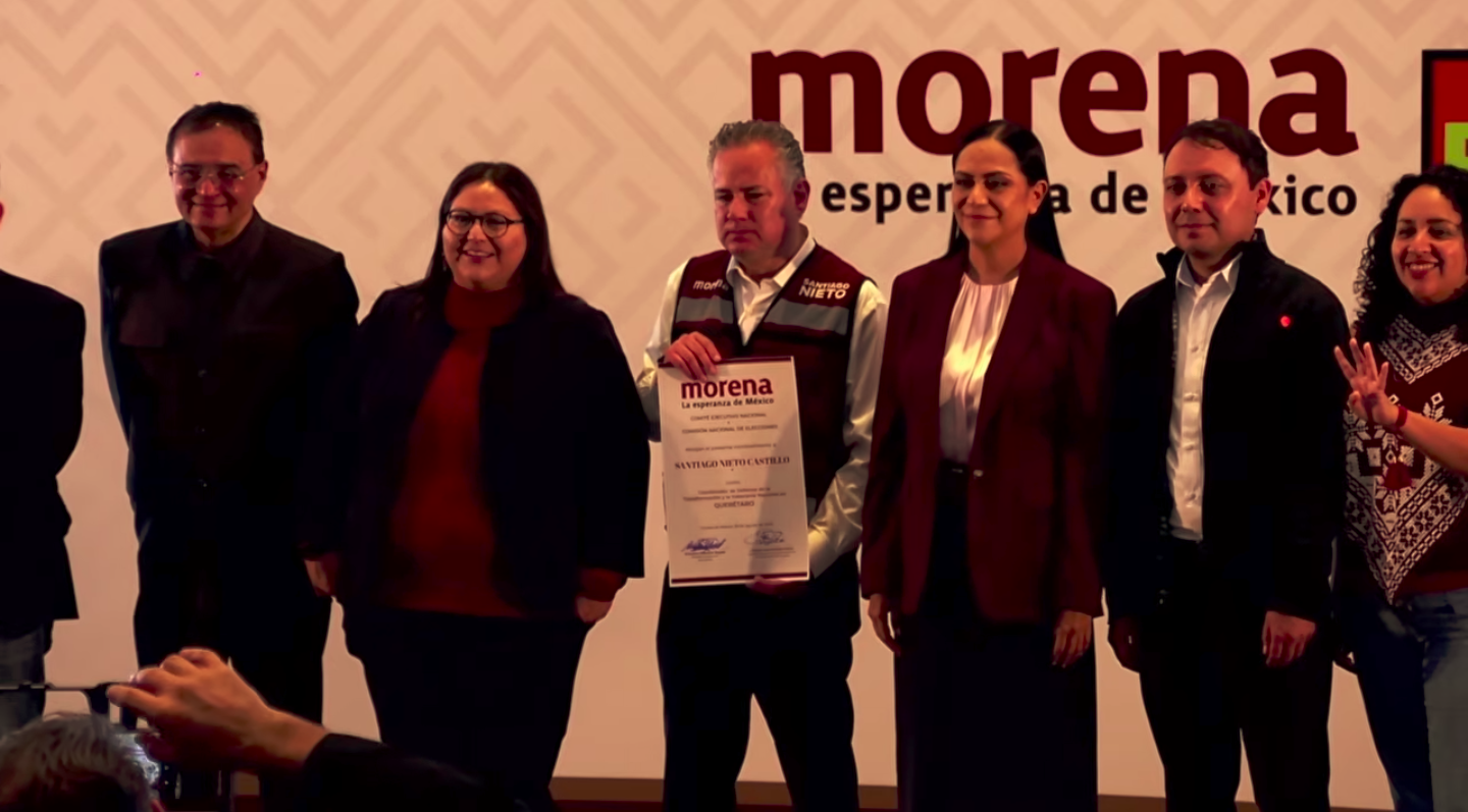 Morena encarga a Nieto organizar la 4T y disputar el rumbo de Querétaro.