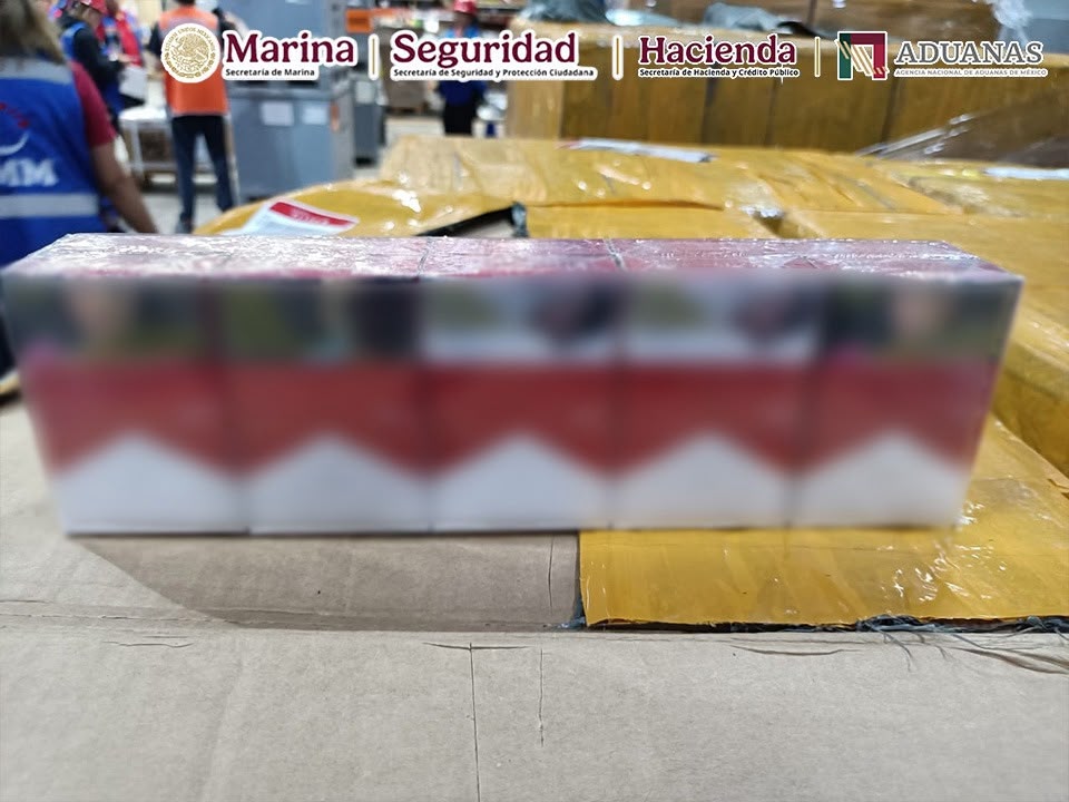 ANAM, Marina y SSPC decomisan 2.8 millones de cigarros ilícitos.