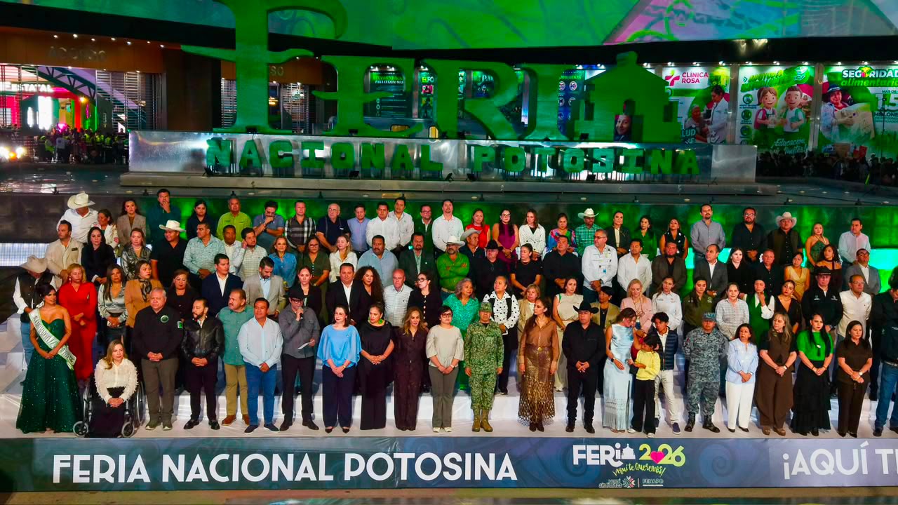 San Luis Potosí abre la Fenapo 2026 y proyecta derrama de 6,500 mdp.