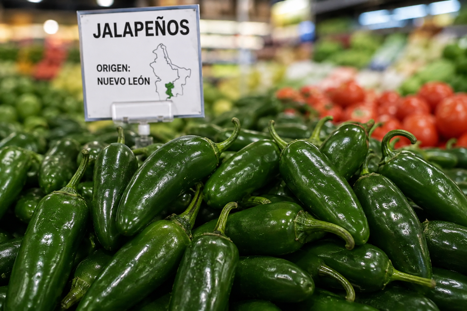 Pruebas a jalapeños de Nuevo León resultan negativas a Salmonella Javiana.