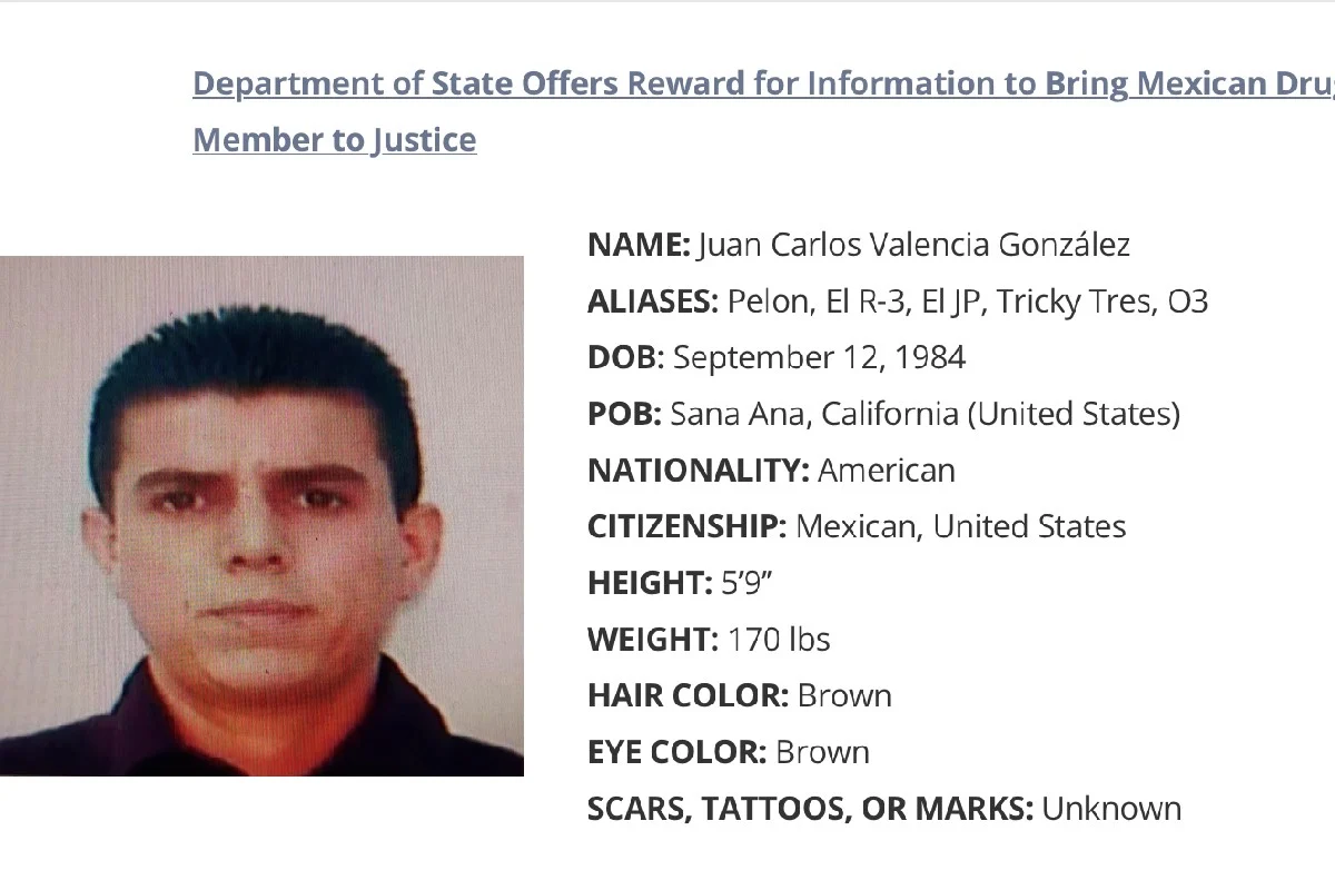 EU eleva a 25 millones de dólares recompensa por "El 03", sucesor de 'El Mencho' en el CJNG