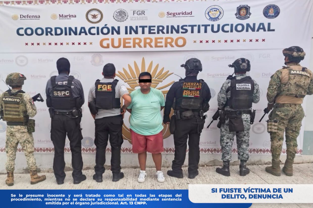 Jorge Luis “N” controlaba para Los Rusos zonas turísticas de Acapulco.